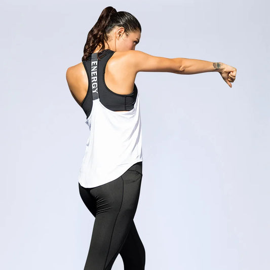 Breathable, backless Fitness Top - for lookin good!